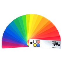 원형 pccs색상표 색깔표 페인트 CMYK 일본 컬러칩