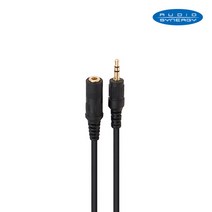 동양전자 동양 국산 ST3.5 스테레오 연장케이블 5M 오디오 AUX 두께 4mm D-STO-103-5M AV케이블