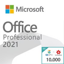 [한국MS정품] 마이크로소프트 Ms Office 2021 Home and Business PKC 기업용 한글, Office 2021 Pro ESD 기업용
