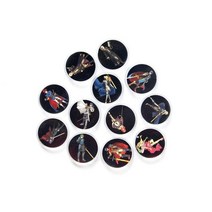 스플래툰 2 스매시 브라더스 메리오 카트 8 디아블로 3 NFC 게임 태그 Ntag215 동전 카드 NS 스위치, 07 12Pcs-Fire-emblem