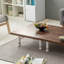 노아가구 LPM 다용도상122CM*75CM 접이식밥상, 리치보조테이블-멀바우