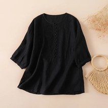 자칠 생활한복 개량한복 절복 법복 천연염색 기본 칠부 저고리 블라우스 DC-032204
