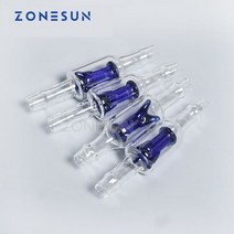 ZONESUN One-way Valve Magnetic Pump Filling Machine Inline Fluids Non-return Glass Used For Water Mi, 02 5 pcs a lot