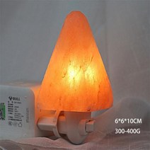 히말라야 소금 암염 무드등/수면등/수유등 자연 밤 빛 벽 램프 침실 홈 장식 참신 조명 공기 정화 미국 EU 영국 AU 플러그, pyramid+warm lights+AU
