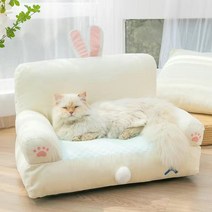 하이펫 여름용 고탄성 아이스쿨링 고양이 앰보싱 소파