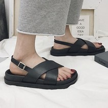 크로스스트랩 캐주얼샌들 여성여름샌들 스트랩샌들