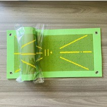 견고한 골프 트레이닝 스윙 감지 타격 궤도 방향 분석 패드 히팅 자세 교정 연습 매트, 05 C Non-slip mat