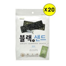(상온)[풀무원]블랙김샌드멸치20gx20 한박스