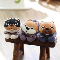 땡땡이 퍼피 양말인형만들기diy 단체교구, 아이보리몸통