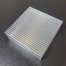 티앤디 80mm x 80mm 고급 알루미늄 방열판 히트싱크 열전소자, 1개