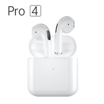 핸즈프리 Pro4 무선 헤드폰 블루투스 이어폰 음악 HIFI 이어버드 스포츠 이어플러그 스테레오 이어피스 미, 02 WHITE