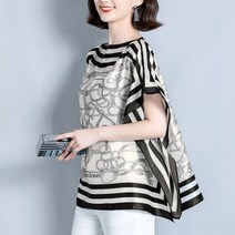 명품라인 가오리 슬리브 블라우스