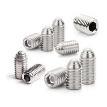 5/10PCS 육각 소켓 포인트 스테인리스 M3/M4/M5/M6/M8/M10/M12/M16 스프링 플런저, M12×30mm_5개