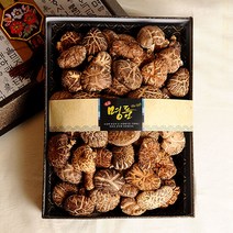 [표고버섯선물세트]흑화고 500g/전통지함상자 실중량 500g, 단품