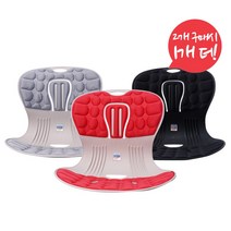 [2+1행사] 카이로 핏 바른자세 좌식의자 와이더 허리교정의자, 카이로핏 와이더 - 그레이