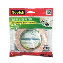 PGM1*^몰스카치 다용도 부직포 양면테이프 NW130 18mm x 30m 공업용 산업용 문구용 도양면 학교 사무용 사무실^*1췤pgm, a^^*옵션없슴