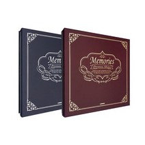 아주문구 Konya 코니아 앨범CA4000 접착식앨범, 블루