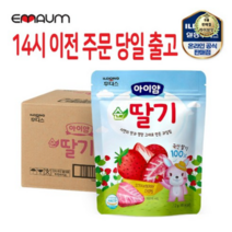 일동후디스 아이얌 동결건조 과일칩 순딸기, 180개, 12g