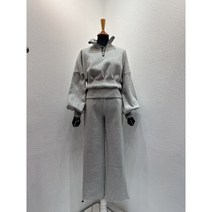 블랙폭스 핀턱 가오리핏 츄리닝 셋트 트레이닝세트 러블리핏 기모맨투맨 스트링바지 세트