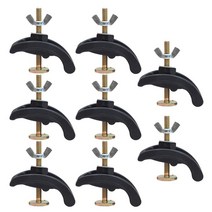 8 조각 기계 85mm 아치 플래 튼 CNC 밀링 머신 나일론 조각 기계 부목 액세서리, 하나, 검은 색