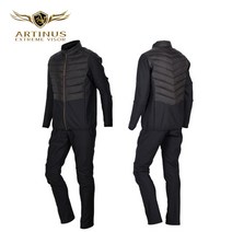 [아티누스] 다운 스트레치 내피 (블랙) AUJ-308 낚시복내피, (남성)블랙/M(95)