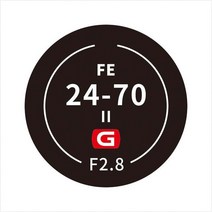2470gm2 렌즈가드 스킨 후면 렌즈 캡 데칼 스킨 비닐 랩 필름 보호 스티커 소니 FE 24-70mm F2.8 GM II SE, 01 FE 24-70MM F2.8 II