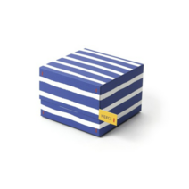 줄무늬 탭박스 S 10 x 10 x 7cm, 혼합색상, 80개