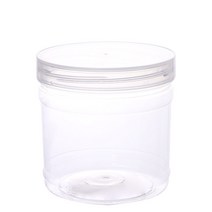 500ml 스크류 페트병 200개 견과류 원형 슬라임 플라스틱 원통 쿠키통 견과류 소분 보관 용기 대량, 500ml스크류(200개/1박스)
