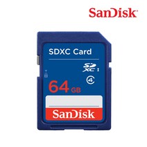 샌디스크) Class4 SDHC SD 메모리카드 64GB SDB SDB-64GB