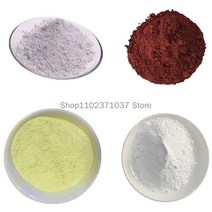 고순도 나노 이산화규소 분말 이산화지르코늄 ZrO2 산화철 Fe2O3 삼산화비스무트 Bi2O3, 1000Gram+20 nano SiO2