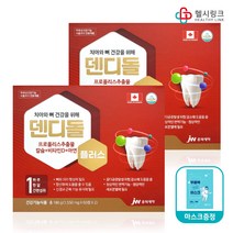 중외제약 덴디돌 플러스 치아건강 뼈건강 영양제, 240정 8개월분 + 헬시링크마스크 1팩