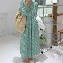 로코코 제제 랩 플레어 원피스 r