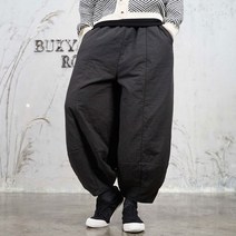 수직절개 알라딘 마담 솜패딩배기 50대엄마옷 똥싼바지