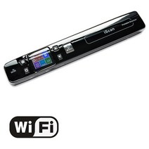 북스캐너 비파괴 셀프 북스캔 문자인식 고해상도휴대용 A4 스캐너 Iscan WiFi 1050 인치 당 점 JPG/PDF 사, 10 Add Wifi Black