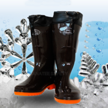 카프 종아리 주방털장화 왕발 농업용 수산시장 일장화 농부 청소 낚시용 시골장화 방수 물장화, 270