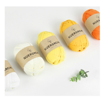 JSTrading 누에르고치 패브릭 얀 뜨개실 100g x 3p, 02 아이보리, 30m