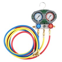디지털 매니폴드 게이지 4밸브 냉매 압력 R410A/R32, 옵션 H