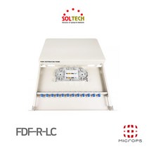 [솔텍] SOLTECH FDF-RACK-LC-24P LC타입 1U 렉 광 분배함