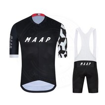 MAAP 사이클링 저지 세트로드 바이크웨어통기성 및 자외선 차단 MTB 자전거 의류사이클링 의류철인 3 종 경기 슈트