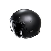 HJC 홍진 헬멧 V31 클래식 오픈페이스 SEMI FLAT BLACK, 2XL