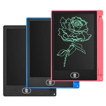 스마트전자칠판 전자칠판 4.4/6.5/8.5/10/12 인치 어린이 LCD 태블릿 그리기 장난감 그림 도구 전자 쓰기 보드 소년 키즈 교육, [01] 4.4 inch 1pc random