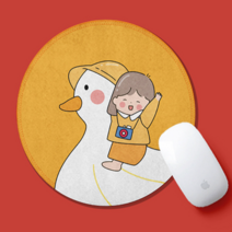 마우스패드 캐릭터 귀여운 삼성 lg그램 애플마우스패드 레노버 hp, 개, 1
