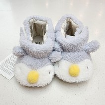 압소바 울아기 첫신발!보행기탈때도 외출시에도 귀엽고 따뜻하게 로우 미니 슈즈AV7 31704