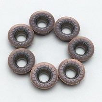 10pcs RPMT08T2MOE JS VP15TF 초경 밀링 인서트 CNC 커터 선반 블레이드 선삭 공구, RPMT10T3M0E-JS