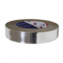 알미늄 은박 테이프 25mm x 50M 연통 은색 열복사반사 밀봉 파이프 접합 테잎 연결