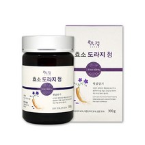 수제도라지청 발효 도라지조청 도라지효소 도라지차 진액 액기스 도라지즙 도라지엑기스 잼 시럽 X 300g 1병