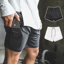 킹그리드 투인원 남자 레깅스 쇼츠 반바지 2개