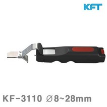 KFT 케이블스트리퍼 KF-3110 파이8-28mm 155mm 전공칼부착(C자형) (1EA) 스트리퍼 스트립퍼 압착 전선 전기 조명 전기 조명 압착공구 스트립퍼