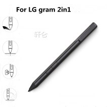 Wacom AES 2.0 액티브 스타일러스 펜 LG V60 벨벳 윙 그램 2in1 노트북 (14T990/14T90N) 에 적합, 다크 그레이