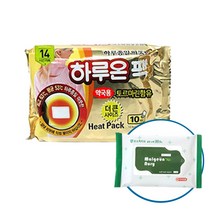 하루온 핫팩 붙이는 타입 50g, 30개입+맑은누리손소독티슈